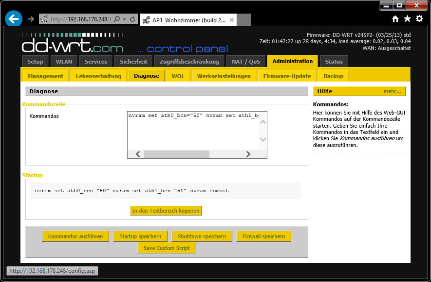 dd-wrt Apple WLAN issues